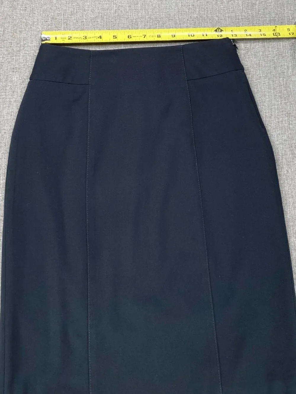 White House Black Market Pencil Skirt Women's 2 Black Office Casual - Picture 10 of 12